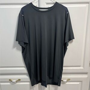 Zyia Dri Fit Short Sleeve Crew Neck Charcoal T-Shirt Men’s Size XXL
